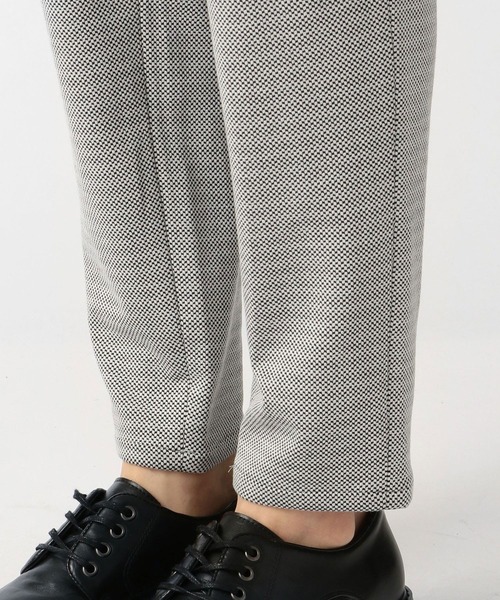 HIDEAWAYS NICOLE(ハイダウェイニコル)の「市松ジャカードポンチパンツ(その他パンツ・メンズ・ホワイト×ブラック/チャコールグレー×ブラック/ネイビー系・SMALL/MEDIUM/LARGE/X-LARGE)」の12枚目の写真