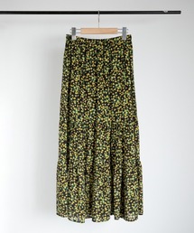 LOWRYS FARM | ハナガラティアードスカート　216039(スカート)