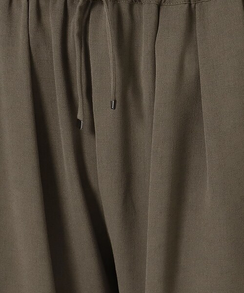 THE SHOP TK (ザ ショップ ティーケー )の「◆【イージーケア】麻調ジョグパンツ(その他パンツ・レディース・ブラック/カーキ/イエロー/グリーン・12/13)」の13枚目の写真