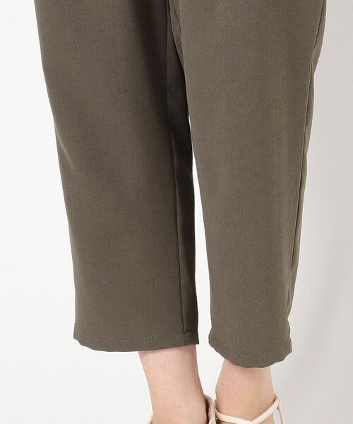 THE SHOP TK (ザ ショップ ティーケー )の「◆【イージーケア】麻調ジョグパンツ(その他パンツ・レディース・ブラック/カーキ/イエロー/グリーン・12/13)」の19枚目の写真