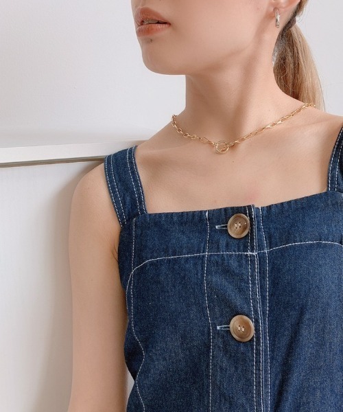 VANNIE U（ヴァニーユー）の「【teli】マンテルネックレス（ネックレス・レディース・シルバー/ゴールド・FREE）」の9枚目の写真