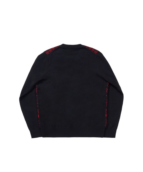 YUKI HASHIMOTO（ユウキハシモト）の「YUKI HASHIMOTO WAREHOUSE PATTERN CASHMERE JUMPER (212-01-0501)（ニット/セーター・メンズ・ブラック/ブラウン・44/46）」の9枚目の写真