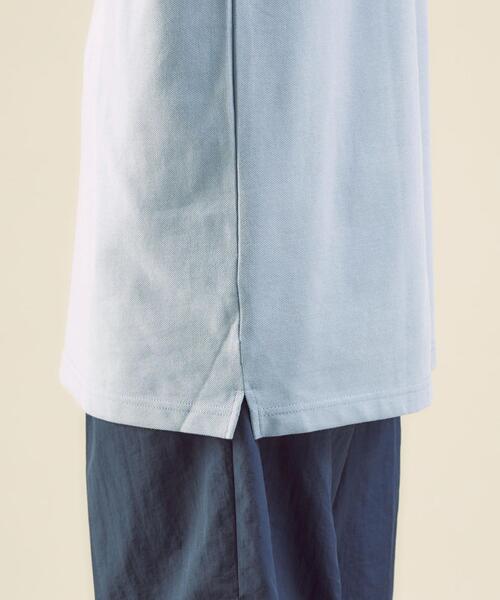 green label relaxing by 風早ゆうた(グリーンレーベルリラクシングバイカゼハヤユウタ)の「<風早ゆうた(WEARISTA)×green label relaxing>カノコ 5分袖 オーバー Tシャツ カットソー(Tシャツ/カットソー・メンズ・ライトブルー/ブラック/オリーブ・MEDIUM/LARGE)」の17枚目の写真