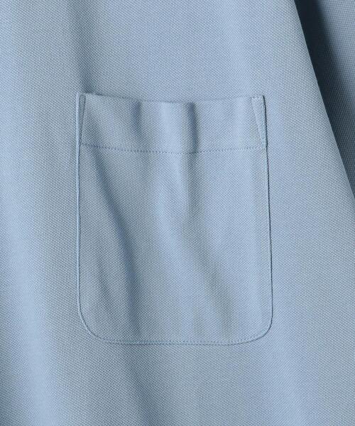 green label relaxing by 風早ゆうた(グリーンレーベルリラクシングバイカゼハヤユウタ)の「<風早ゆうた(WEARISTA)×green label relaxing>カノコ 5分袖 オーバー Tシャツ カットソー(Tシャツ/カットソー・メンズ・ライトブルー/ブラック/オリーブ・MEDIUM/LARGE)」の18枚目の写真