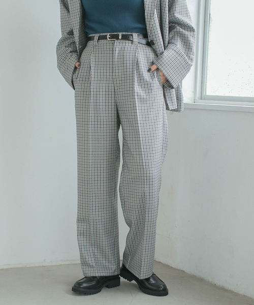 PAGEBOY（ページボーイ）の「ウールライクセットアップパンツ（その他パンツ・レディース・ブラック/グレー系その他/ブラウン系その他/グレイッシュベージュ・SMALL/MEDIUM）」の17枚目の写真