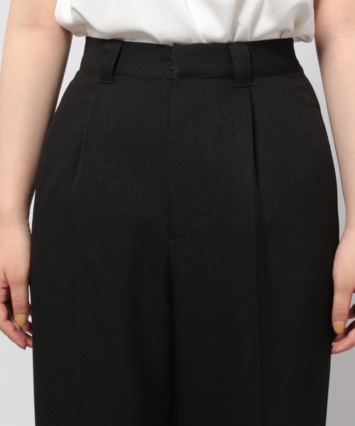 PAGEBOY（ページボーイ）の「ウールライクセットアップパンツ（その他パンツ・レディース・ブラック/グレー系その他/ブラウン系その他/グレイッシュベージュ・SMALL/MEDIUM）」の9枚目の写真