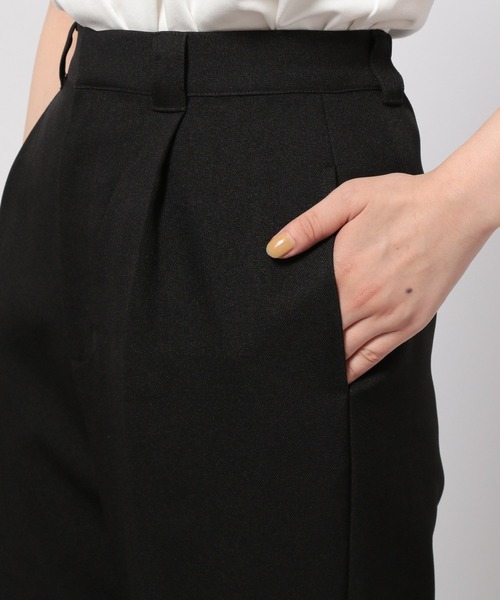 PAGEBOY（ページボーイ）の「ウールライクセットアップパンツ（その他パンツ・レディース・ブラック/グレー系その他/ブラウン系その他/グレイッシュベージュ・SMALL/MEDIUM）」の12枚目の写真