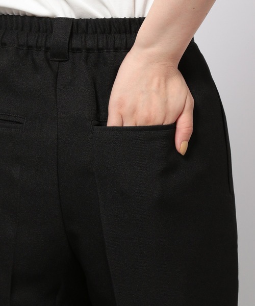 PAGEBOY（ページボーイ）の「ウールライクセットアップパンツ（その他パンツ・レディース・ブラック/グレー系その他/ブラウン系その他/グレイッシュベージュ・SMALL/MEDIUM）」の7枚目の写真