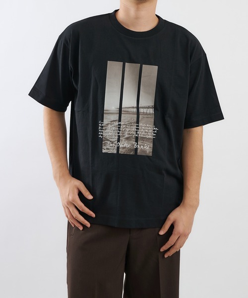 COLONY 2139（コロニートゥーワンスリーナイン）の「2139T(Summer-Resort)/ビッグシルエットTシャツ(ユニセックス対応)（Tシャツ/カットソー・メンズ・ブラック/ブラック系その他2/ブルー系その他4/ホワイト/サックスブルー/ホワイト系その他/ブルー系その他/その他35/ホワイト系その他2・LARGE/MEDIUM）」の6枚目の写真