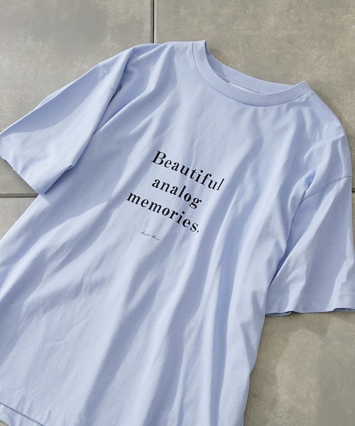 COLONY 2139（コロニートゥーワンスリーナイン）の「2139T(Summer-Resort)/ビッグシルエットTシャツ(ユニセックス対応)（Tシャツ/カットソー・メンズ・ブラック/ブラック系その他2/ブルー系その他4/ホワイト/サックスブルー/ホワイト系その他/ブルー系その他/その他35/ホワイト系その他2・LARGE/MEDIUM）」の19枚目の写真