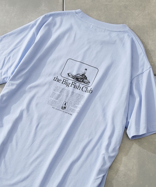 COLONY 2139（コロニートゥーワンスリーナイン）の「2139T(Summer-Resort)/ビッグシルエットTシャツ(ユニセックス対応)（Tシャツ/カットソー・メンズ・ブラック/ブラック系その他2/ブルー系その他4/ホワイト/サックスブルー/ホワイト系その他/ブルー系その他/その他35/ホワイト系その他2・LARGE/MEDIUM）」の20枚目の写真