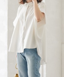 バックタックデザインシャツ