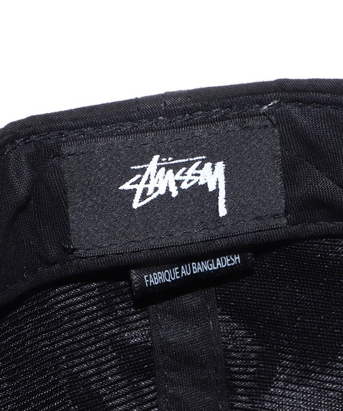 STUSSY（ステューシー）の「STUSSY/ステューシー WASHED COLLEGIATE STRAPBACK キャップ（キャップ・メンズ・ブラック・FREE）」の11枚目の写真