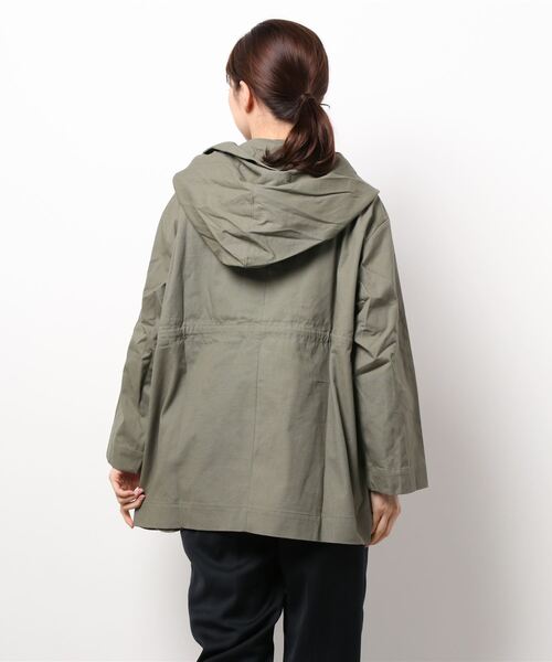 flower（フラワー）の「ショートモッズコート（モッズコート・レディース・カーキ・FREE）」の14枚目の写真