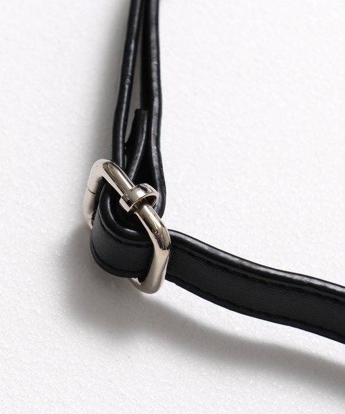 ALTROSE（アルトローズ）の「［ALTROSE/アルトローズ］ワッペン ミニバッグ付き 2WAY ショルダーバッグ（ショルダーバッグ・レディース・ブラック/ゼブラ/グリーン/アイボリー/パープル・FREE）」の11枚目の写真