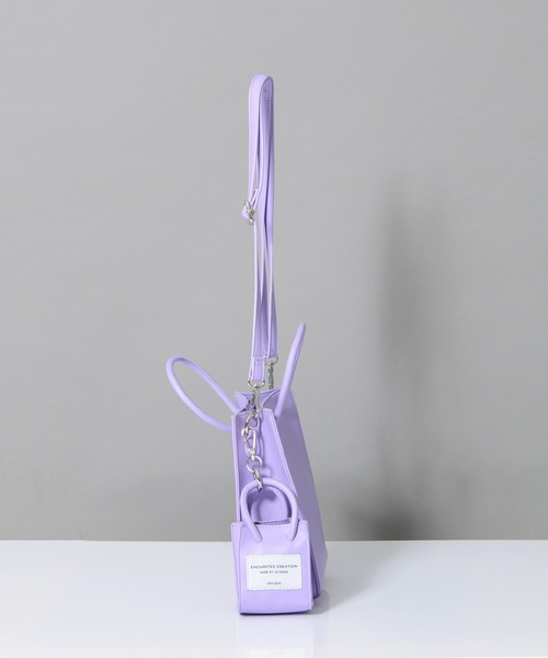 ALTROSE（アルトローズ）の「［ALTROSE/アルトローズ］ワッペン ミニバッグ付き 2WAY ショルダーバッグ（ショルダーバッグ・レディース・ブラック/ゼブラ/グリーン/アイボリー/パープル・FREE）」の18枚目の写真