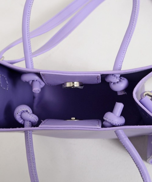 ALTROSE（アルトローズ）の「［ALTROSE/アルトローズ］ワッペン ミニバッグ付き 2WAY ショルダーバッグ（ショルダーバッグ・レディース・ブラック/ゼブラ/グリーン/アイボリー/パープル・FREE）」の20枚目の写真