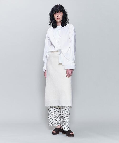 6（ロク）の「＜6(ROKU)＞MOHAIR SHAGGY SKIRT/スカート（スカート