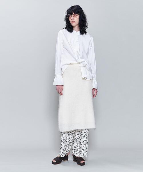 ＜6(ROKU)＞MOHAIR SHAGGY SKIRT/スカート 36 6（ロク）の「＜6(ROKU)＞MOHAIR SHAGGY SKIRT/スカート（スカート