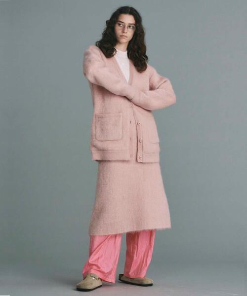 6（ロク）の「＜6(ROKU)＞MOHAIR SHAGGY SKIRT/スカート（スカート