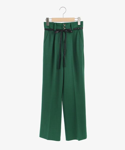 MAJESTIC LEGON(マジェスティックレゴン)の「リラックスカラーパンツ(その他パンツ・レディース・ブラック/グリーン/モカ・SMALL/MEDIUM)」の16枚目の写真