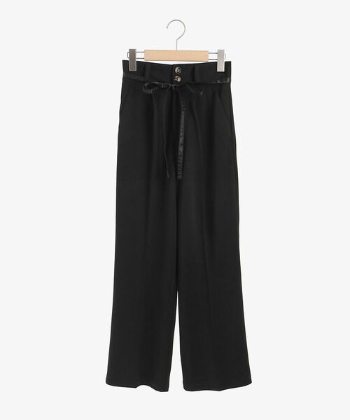 MAJESTIC LEGON(マジェスティックレゴン)の「リラックスカラーパンツ(その他パンツ・レディース・ブラック/グリーン/モカ・SMALL/MEDIUM)」の17枚目の写真