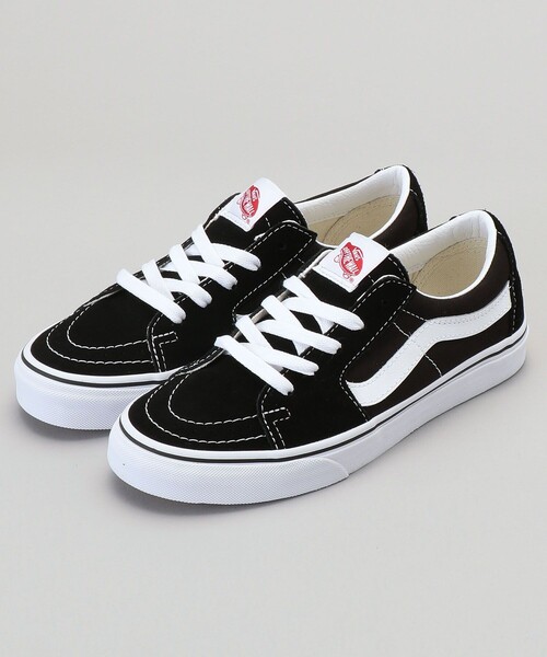 VANS(バンズ)の「VANS/ヴァンズ SK8-LOW スケートロー(スニーカー・レディース・ブラック・28.0cm/26.5cm/25.0cm/27.0cm/26.0cm/27.5cm/24.0cm/23.0cm)」の1枚目の写真