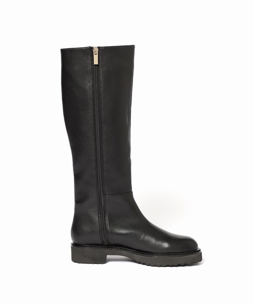 LE TALON（ルタロン）の「トラックソールロングブーツ◆（ブーツ・レディース・アイボリー/ブラック系その他・MEDIUM/LARGE/SMALL/X-LARGE）」の5枚目の写真