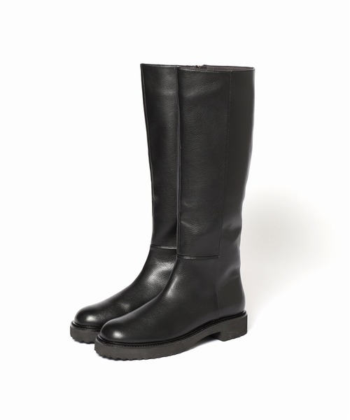 LE TALON（ルタロン）の「トラックソールロングブーツ◆（ブーツ・レディース・アイボリー/ブラック系その他・MEDIUM/LARGE/SMALL/X-LARGE）」の8枚目の写真