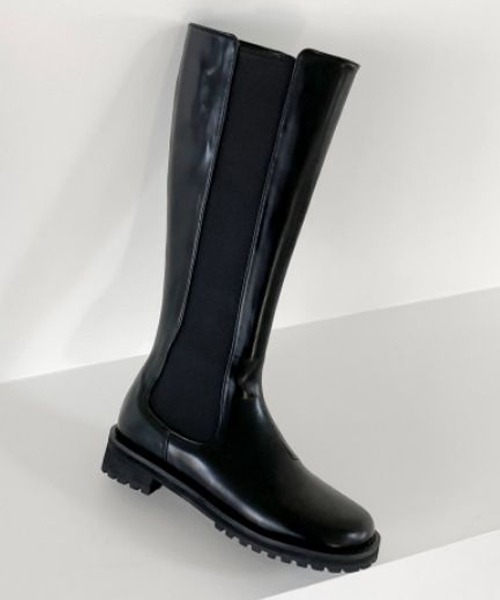 chuclla(チュクラ)の「【chuclla】【2021/AW】Long chelsea boots chs21a025(ブーツ・レディース・ブラック・38/37/36/40/39)」の7枚目の写真