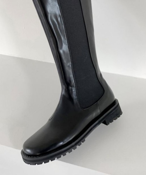 chuclla(チュクラ)の「【chuclla】【2021/AW】Long chelsea boots chs21a025(ブーツ・レディース・ブラック・38/37/36/40/39)」の8枚目の写真