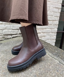 one after another NICE CLAUP | タンク底サイドゴアブーツ(ブーツ)