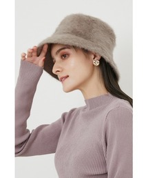 ウールミックスバケットハット