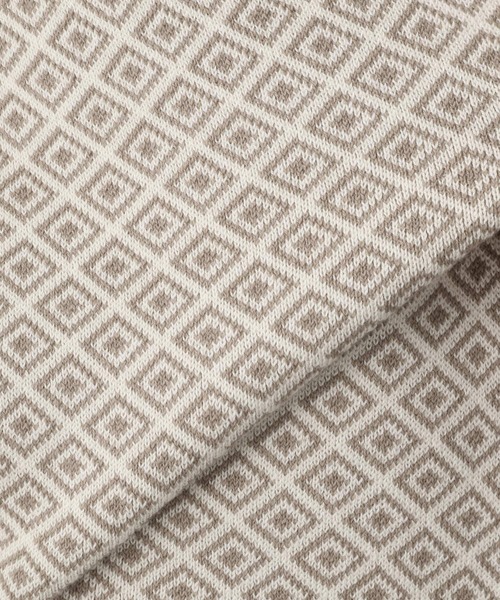 A part by（アパートバイ）の「12GジャガードVネックワンピース　237928（ワンピース・レディース・ライトグレー/ブラック・FREE）」の22枚目の写真