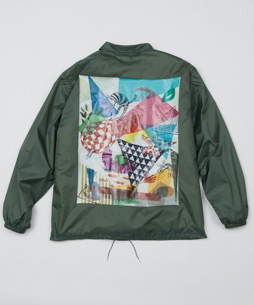 AlexanderLeeChang（アレキサンダーリーチャン）の「YOSHI47 COACH JKT（ナイロンジャケット・メンズ・ブラック/グリーン/ベージュ・1/2/3）」の12枚目の写真