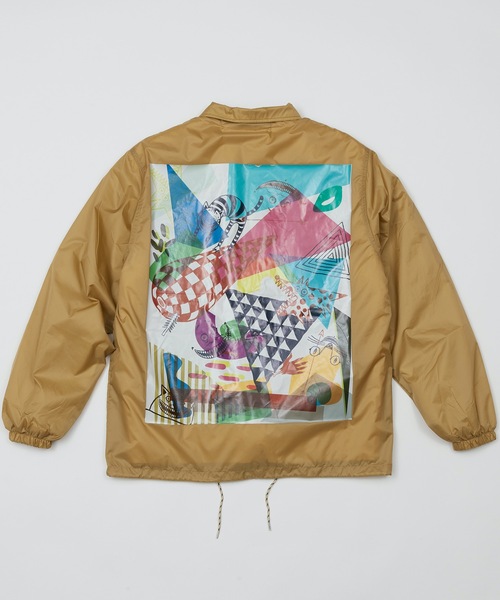 AlexanderLeeChang（アレキサンダーリーチャン）の「YOSHI47 COACH JKT（ナイロンジャケット・メンズ・ブラック/グリーン/ベージュ・1/2/3）」の14枚目の写真