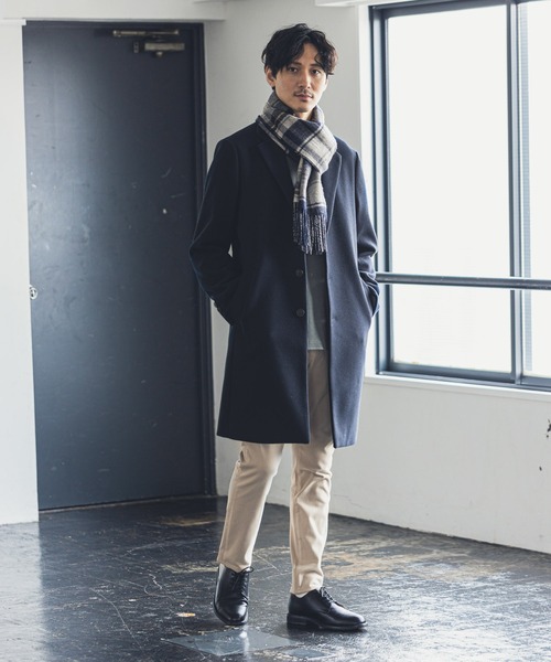 公式 オンライン ストア セール ウーリーテック チェスターコート テーラードジャケット Global Work グローバルワーク のファッション オーセンティック Hmgcreative Com