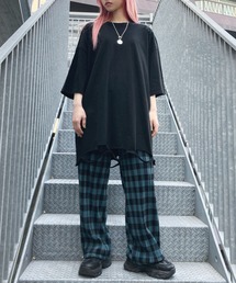 Figments | プリーツチェックパンツ(その他パンツ)