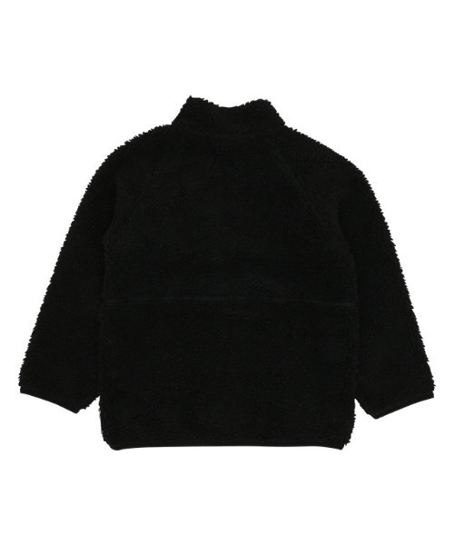 BABYDOLL（ベビードール）の「WEB限定 ボア ブルゾン 6025K（ダウンジャケット/コート・キッズ・ブラック/グリーン/モスグリーン/コーラルピンク/ナチュラル/ベビーピンク/マスタード・80ｃｍ/90cm/100cm/110cm/120cm/130cm/140cm/150cm）」の15枚目の写真