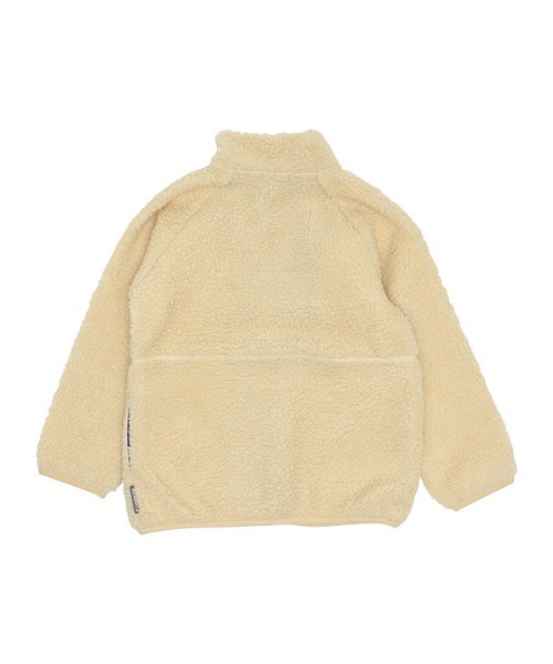 BABYDOLL（ベビードール）の「WEB限定 ボア ブルゾン 6025K（ダウンジャケット/コート・キッズ・ブラック/グリーン/モスグリーン/コーラルピンク/ナチュラル/ベビーピンク/マスタード・80ｃｍ/90cm/100cm/110cm/120cm/130cm/140cm/150cm）」の18枚目の写真