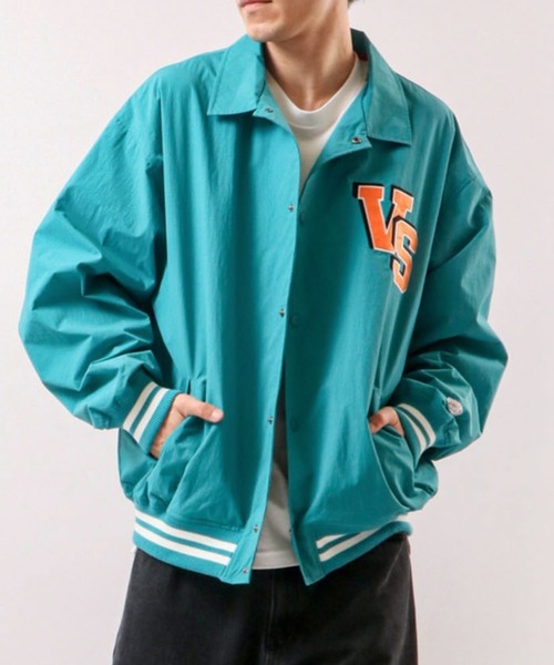 【VISIONSTREETWEAR】フェルトワッペンコーチブルゾン