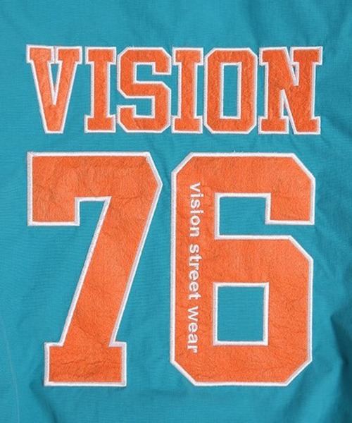 【VISIONSTREETWEAR】フェルトワッペンコーチブルゾン
