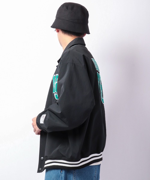 【VISIONSTREETWEAR】フェルトワッペンコーチブルゾン
