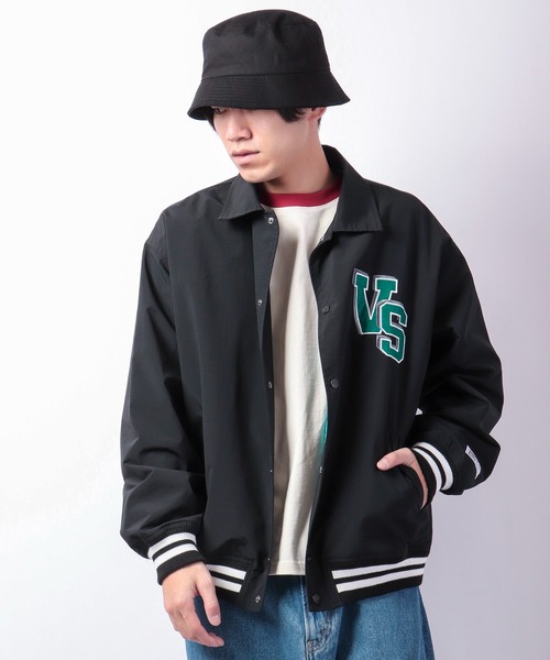 【VISIONSTREETWEAR】フェルトワッペンコーチブルゾン