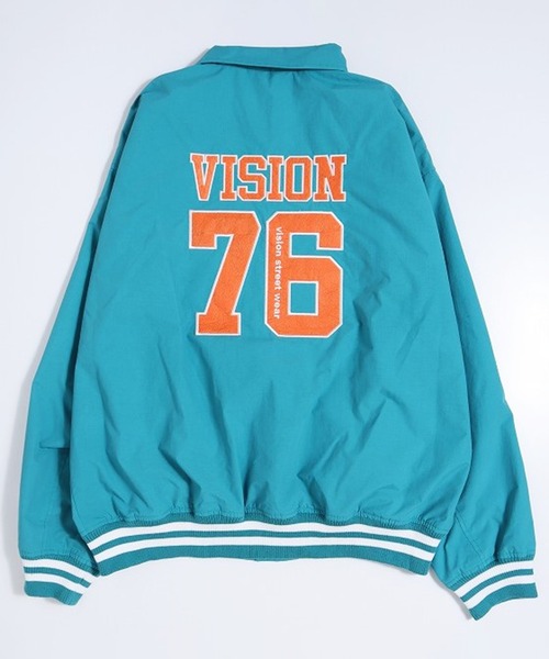 【VISIONSTREETWEAR】フェルトワッペンコーチブルゾン