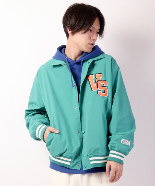 【VISIONSTREETWEAR】フェルトワッペンコーチブルゾン