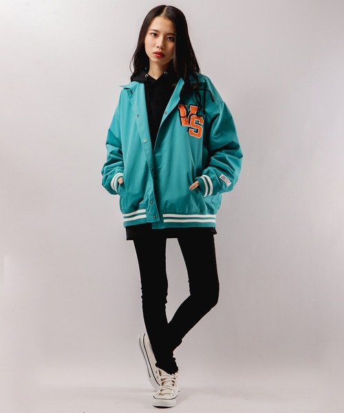 【VISIONSTREETWEAR】フェルトワッペンコーチブルゾン