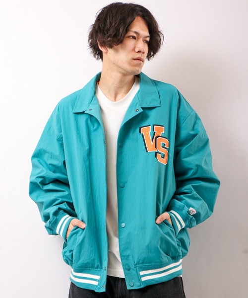 【VISIONSTREETWEAR】フェルトワッペンコーチブルゾン