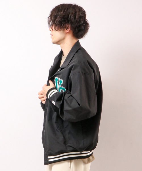 【VISIONSTREETWEAR】フェルトワッペンコーチブルゾン