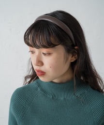 Kastane | レザーボリューム細カチューシャ(カチューシャ)